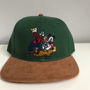 Disney Embroidered Snapback Hat